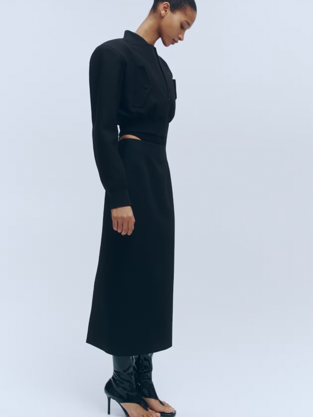 Wardrobe NYC x H&M wool midi skirt